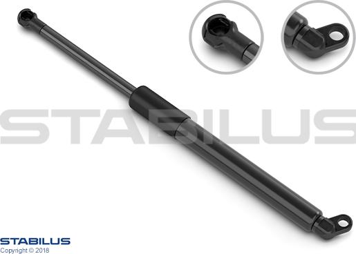 STABILUS 9434HX - Газовая пружина, упор abcparts.ee
