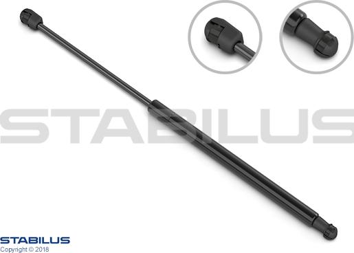 STABILUS 012111 - Газовая пружина, упор abcparts.ee