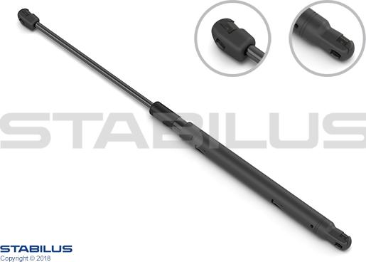 STABILUS 457942 - Газовая пружина, капот abcparts.ee