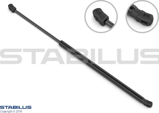 STABILUS 377647 - Газовая пружина, упор abcparts.ee