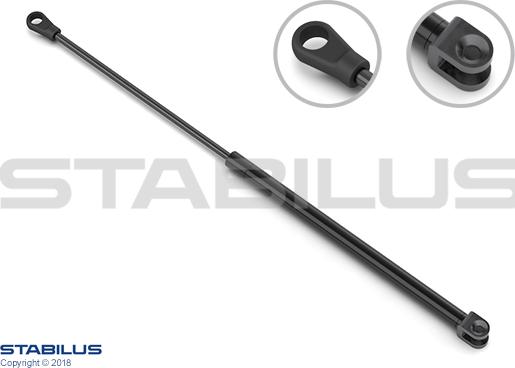 STABILUS 377708 - Газовая пружина, упор abcparts.ee