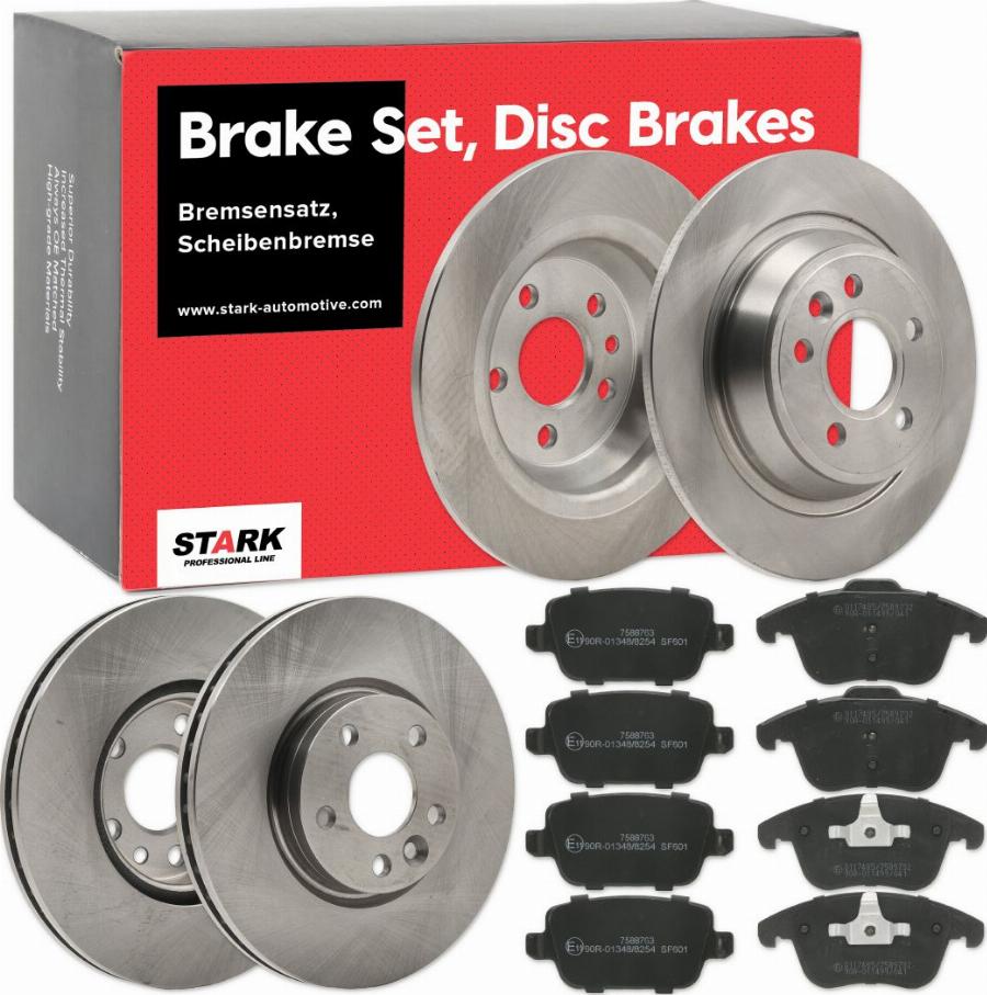 Stark SKBK-10990506 - Дисковый тормозной механизм, комплект abcparts.ee
