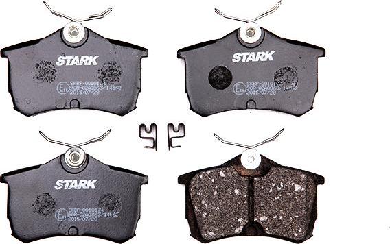 Stark SKBP-0010174 - Тормозные колодки, дисковые, комплект abcparts.ee