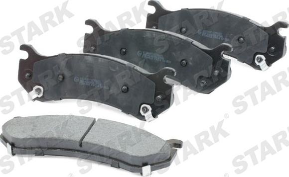 Stark SKBP-0011739 - Тормозные колодки, дисковые, комплект abcparts.ee