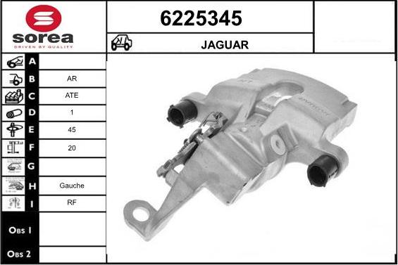 STARTCAR 6225345 - Тормозной суппорт abcparts.ee