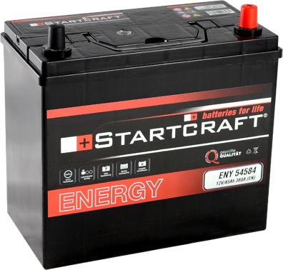 STARTCRAFT ENY 54584 - Стартерная аккумуляторная батарея, АКБ abcparts.ee