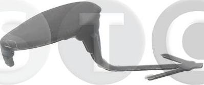 STC T491093 - Заслонка, буксирный крюк abcparts.ee