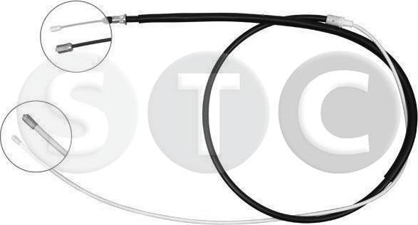 STC T480051 - Тросик, cтояночный тормоз abcparts.ee