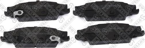 Stellox 963 002B-SX - Тормозные колодки, дисковые, комплект abcparts.ee