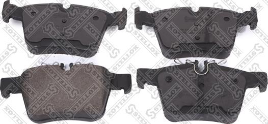 Stellox 000 699B-SX - Тормозные колодки, дисковые, комплект abcparts.ee