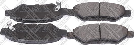 Stellox 000 710B-SX - Тормозные колодки, дисковые, комплект abcparts.ee