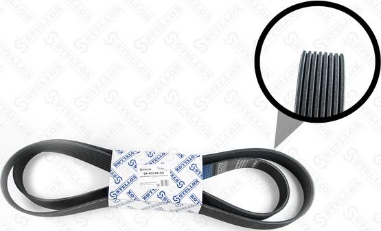Stellox 08-02120-SX - Поликлиновой ремень abcparts.ee
