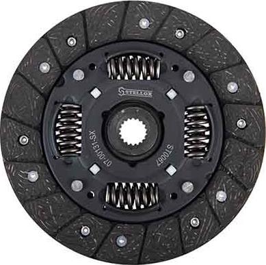 Stellox 07-00131-SX - Диск сцепления, фрикцион abcparts.ee
