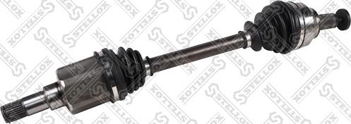 Stellox 158 1977-SX - Приводной вал abcparts.ee