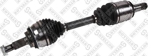 Stellox 158 2125-SX - Приводной вал abcparts.ee