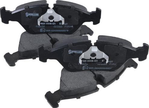 Stellox 1625 000B-SX - Тормозные колодки, дисковые, комплект abcparts.ee