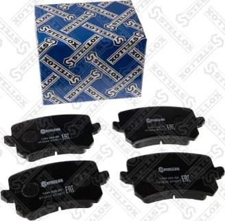 Stellox 1294 000-SX - Тормозные колодки, дисковые, комплект abcparts.ee