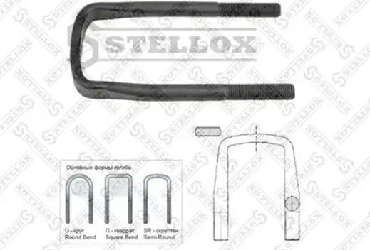 Stellox 84-54046-SX - Стремянка рессоры abcparts.ee