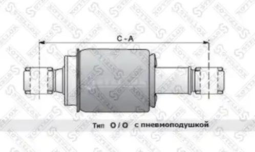 Stellox 87-03344-SX - Гаситель, крепление кабины abcparts.ee