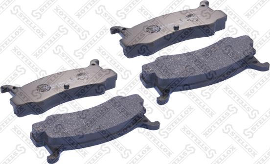 Stellox 224 000-SX - Тормозные колодки, дисковые, комплект abcparts.ee