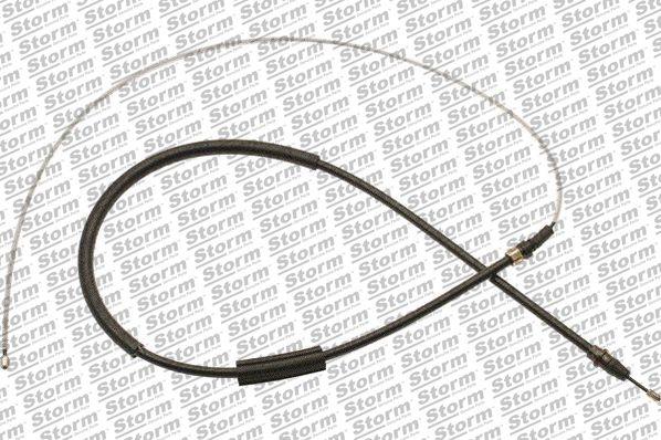 Storm 453837 - Тросик, cтояночный тормоз abcparts.ee