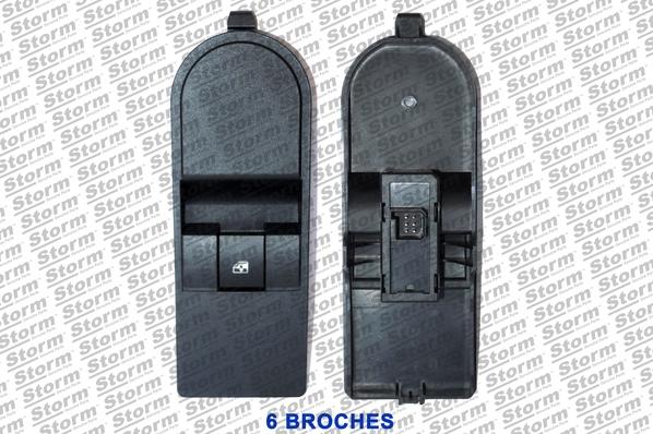 Storm 61024 - Выключатель, стеклоподъемник abcparts.ee