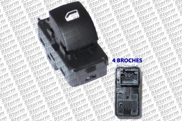 Storm 79755 - Выключатель, стеклоподъемник abcparts.ee