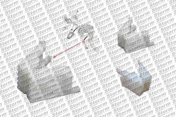 Storm 700036 - Пружина, педаль сцепления abcparts.ee