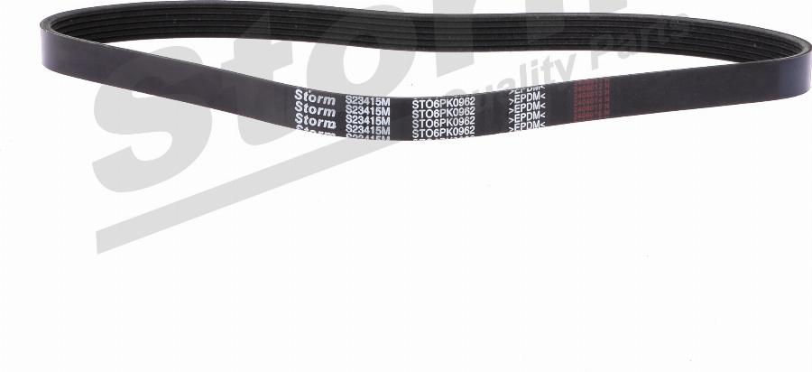Storm STO6PK0962 - Поликлиновой ремень abcparts.ee