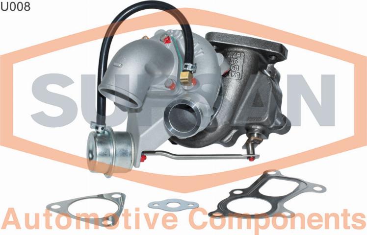 SUPSAN U008 - Турбина, компрессор abcparts.ee