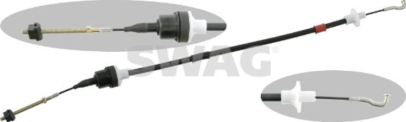 Swag 99 90 4197 - Трос, управление сцеплением abcparts.ee