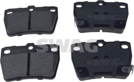 Swag 81 91 6723 - Тормозные колодки, дисковые, комплект abcparts.ee