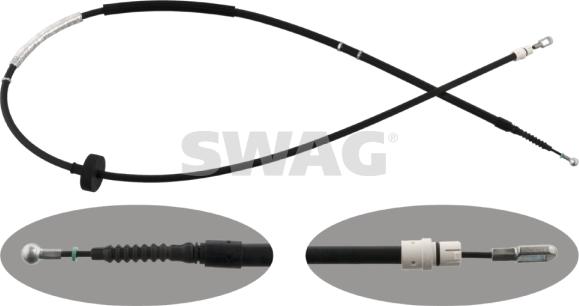 Swag 30 94 8304 - Тросик, cтояночный тормоз abcparts.ee