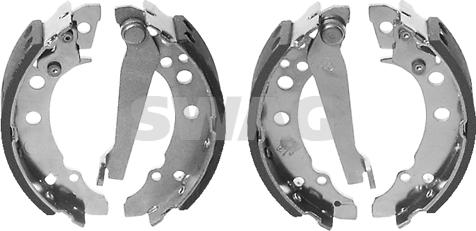 Swag 30 90 8202 - Комплект тормозных колодок, барабанные abcparts.ee