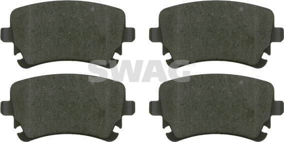Swag 30 91 6588 - Тормозные колодки, дисковые, комплект abcparts.ee