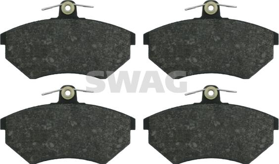 Swag 30 91 6008 - Тормозные колодки, дисковые, комплект abcparts.ee