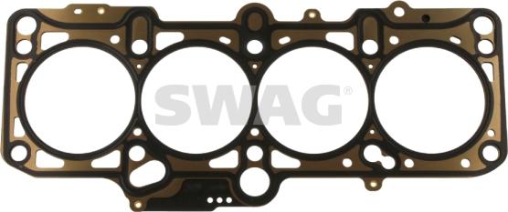 Swag 30 93 7439 - Прокладка, головка цилиндра abcparts.ee