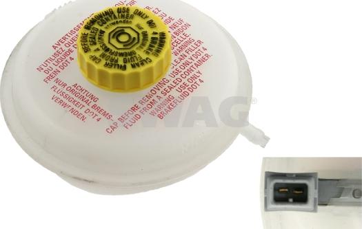 Swag 30 92 6658 - Компенсационный бак, тормозная жидкость abcparts.ee
