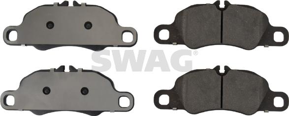 Swag 38 11 6172 - Тормозные колодки, дисковые, комплект abcparts.ee