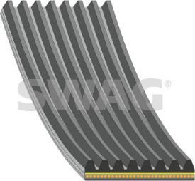 Swag 33 10 9662 - Поликлиновой ремень abcparts.ee
