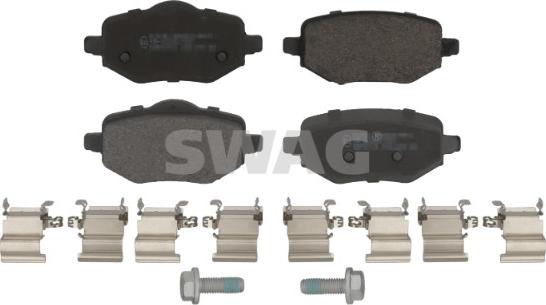 Swag 33 10 9324 - Тормозные колодки, дисковые, комплект abcparts.ee