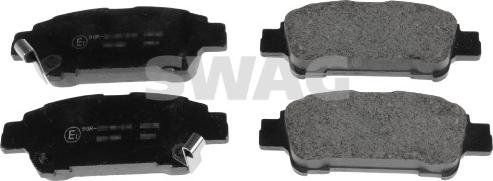 Swag 33 10 5198 - Тормозные колодки, дисковые, комплект abcparts.ee