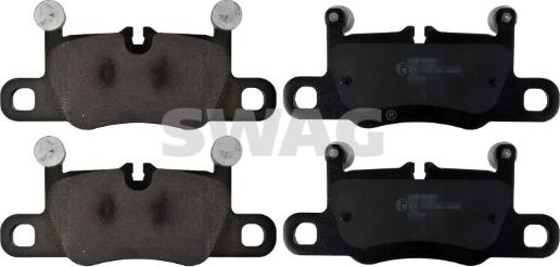 Swag 33 10 5236 - Тормозные колодки, дисковые, комплект abcparts.ee