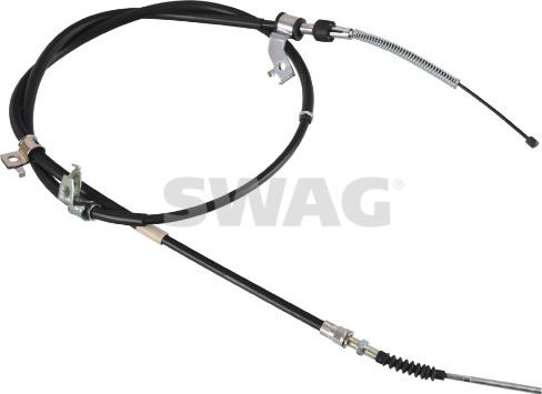 Swag 33 10 6655 - Тросик, cтояночный тормоз abcparts.ee