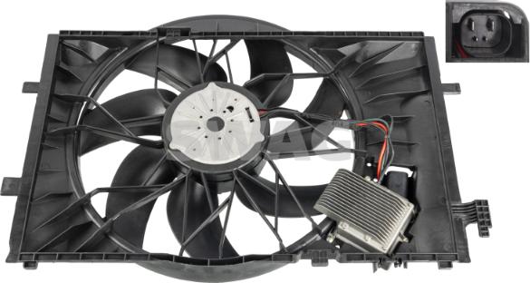 Swag 33 10 0797 - Вентилятор, охлаждение двигателя abcparts.ee