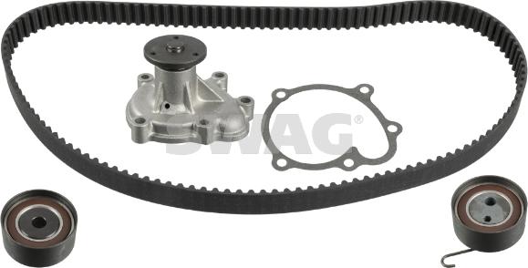 Swag 33 10 1583 - Водяной насос + комплект зубчатого ремня ГРМ abcparts.ee