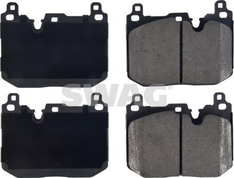 Swag 33 10 8024 - Тормозные колодки, дисковые, комплект abcparts.ee