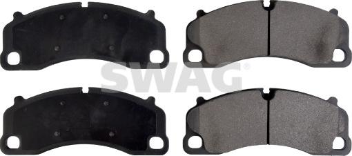 Swag 33 10 7536 - Тормозные колодки, дисковые, комплект abcparts.ee