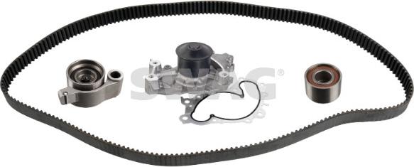 Swag 33 10 7635 - Водяной насос + комплект зубчатого ремня ГРМ abcparts.ee