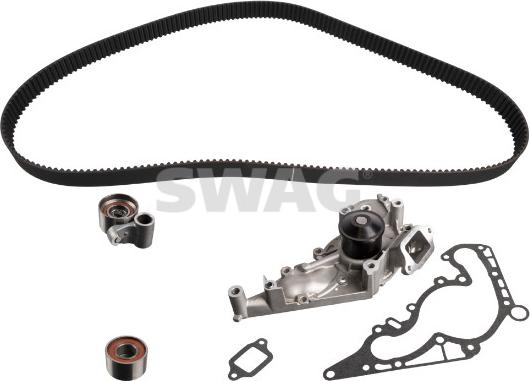 Swag 33 10 7629 - Водяной насос + комплект зубчатого ремня ГРМ abcparts.ee